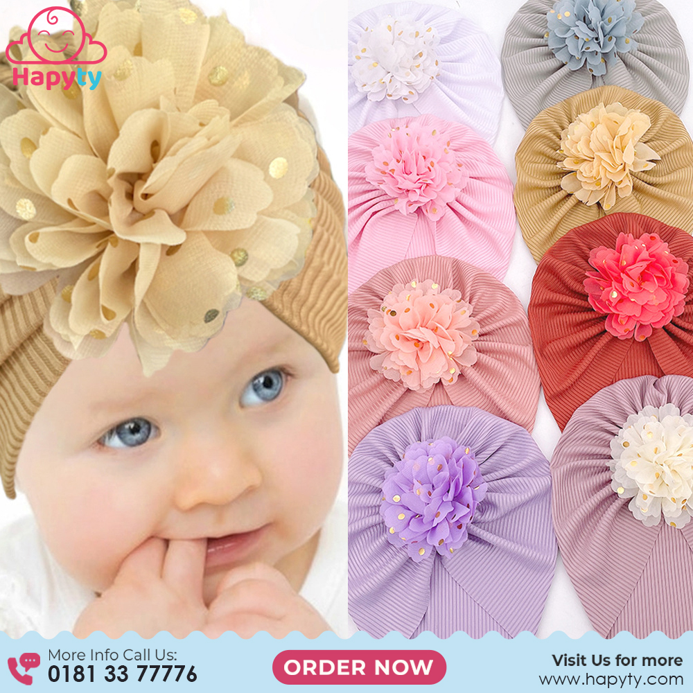Flower Baby Turban