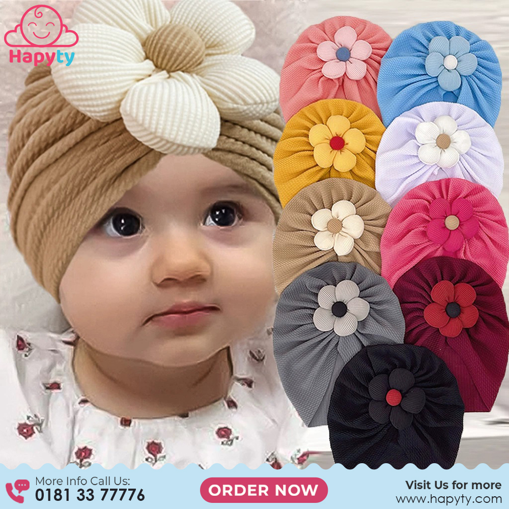 Floral Baby Turban